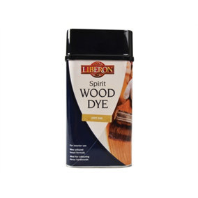 Liberon 014437 Spirit Wood Dye Light Oak 1 litre LIBSDLO1L