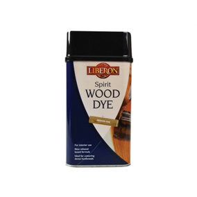 Liberon 014443 Spirit Wood Dye Medium Oak 1 litre LIBSDMO1L