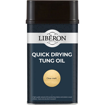 Liberon 014616 Pure Tung Oil 500ml LIBTO500 | DIY At B&Q