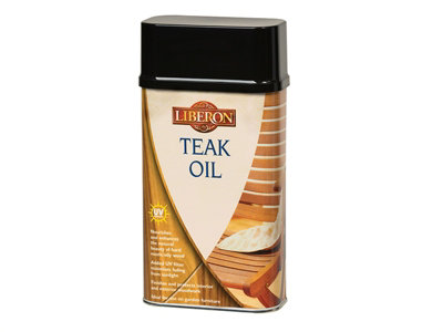 Liberon 014632 Teak Oil with UV Filters 250ml LIBTOUV250