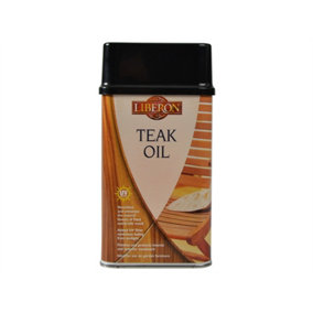 Liberon 014633 Teak Oil with UV Filters 500ml LIBTOUV500