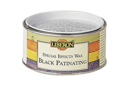 Liberon 014706 Patinating Wax Black 250ml LIBBPW250