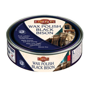 Liberon 069965 Wax Polish Black Bison Walnut 500ml LIBBBPWW500