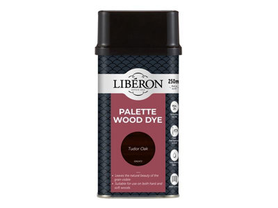 Liberon 126734 Palette Wood Dye Tudor Oak 250ml LIBWDPTO250N