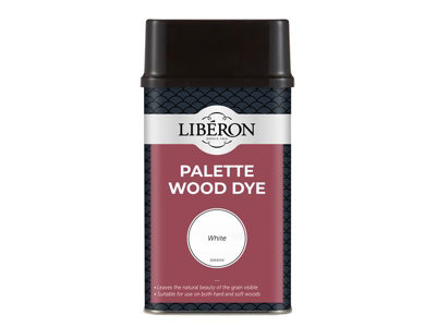 Liberon 126739 Palette Wood Dye White 500ml LIBWDPWH500N