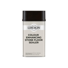 Liberon 126767 Colour Enhancer Stone Floor Sealer 1 litre LIBFSSEAL1LN