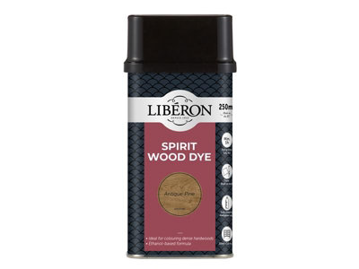 Liberon 126778 Spirit Wood Dye Antique Pine 250ml LIBWDSAP250N