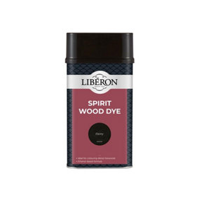 Liberon 126788 Spirit Wood Dye Ebony 1 litre LIBSDE1LN