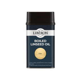 Liberon 126794 Boiled Linseed Oil Clear 500ml LIBBLO500N