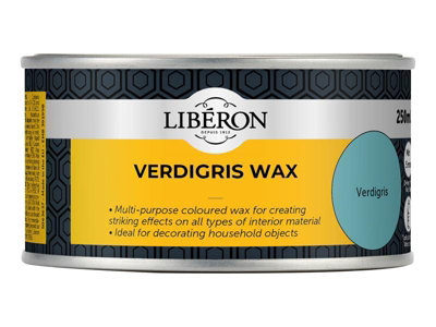 Liberon 126822 Verdigris Wax 250ml LIBVW250N