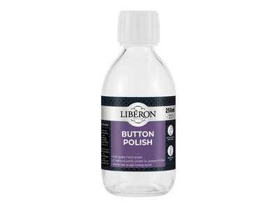 Liberon 126832 Button Polish 250ml LIBBUP250N