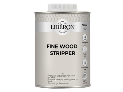 Liberon 126901 Fine Wood Stripper 500ml LIBFWS500N