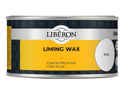 Liberon 126909 Liming Wax 250ml LIBLW250N