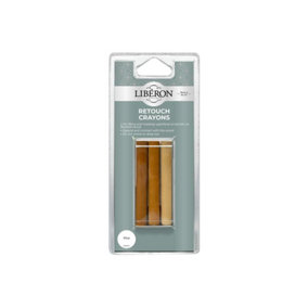 Liberon 126929 Retouch Crayons Pine 3 Pack LIBRCPN