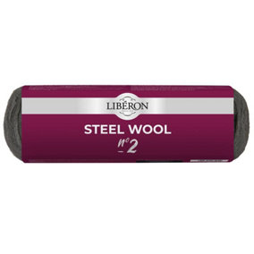 Liberon 126943 Steel Wool Grade 2 Medium 250g LIBSW2250GN