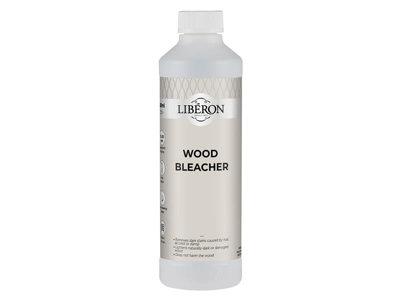 Liberon 500ml Wood Bleacher - Effective Stain Remover & Wood Lightener