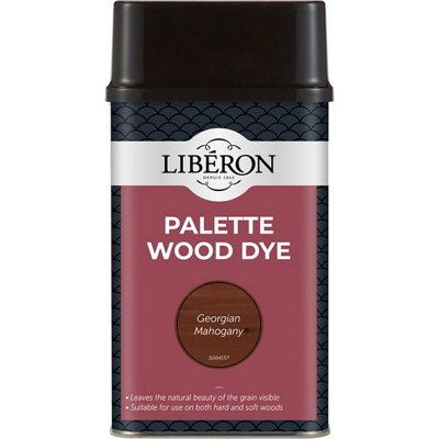 Liberon Georgian Mahogany Pallete Wood Dye 500ml 014378