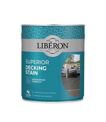 Liberon Superior Decking Stain - Black - 2.5L