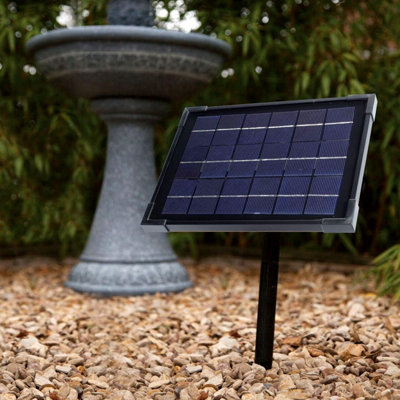 Liberty 5w Solar Panel Outdoor Garden Water Feature Accessory - Blagdon