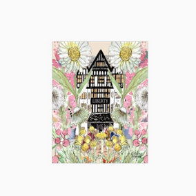 Liberty In Full Bloom Glass Kitchen Splashback