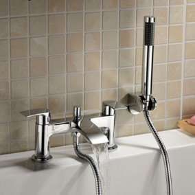 Libra Modern Bath Shower Mixer Tap Chrome