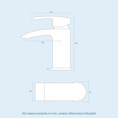LIBRA WATERFALL BATHROOM TAP BASIN MONO MIXER BATH SHOWER MIXER SET SOLID BRASS - 7