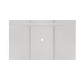 Lido extendable fixed TV wall panel, gloss white