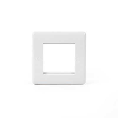Lieber 2 x25mm EM-Euro Module Faceplate