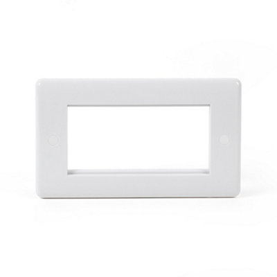 Lieber 4 x25mm EM-Euro Module Faceplate