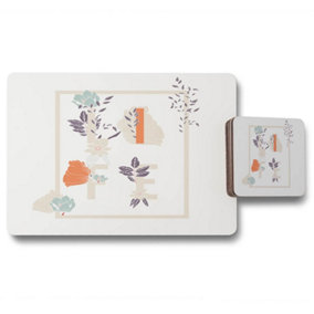 Life & Flowers (Placemat & Coaster Set) / Default Title