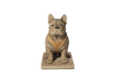 Life-Size French Bulldog Statue