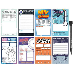 LifeNotes Magnetic NagNotes, Notes, Reminders, Sheets - Get Organised & Reduce Stress