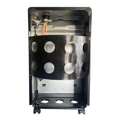 Lifestyle Blue Flame Portable Indoor Gas Cabinet Heater