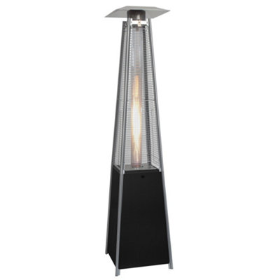 Lifestyle Tahiti Black Flame Outdoor Flame Heater 13kw