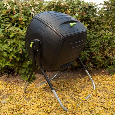 Lifetime 189L (50 Gallon) Compost Tumbler Heavy-Duty HDPE Single ...