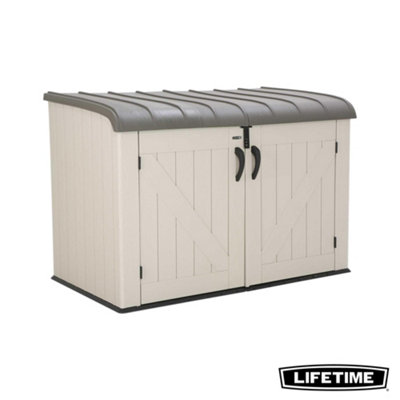 Lifetime 6 Ft. x 3.5 Ft. Horizontal Storage Shed (2407.1 L)