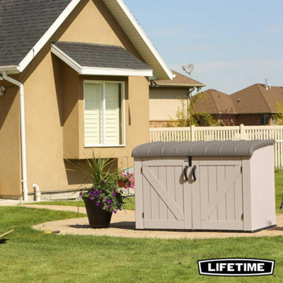 Lifetime 6 Ft. x 3.5 Ft. Horizontal Storage Shed (2407.1 L) - 4