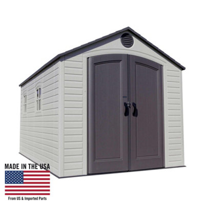 Lifetime 8 Ft. x 15 Ft. Outdoor Storage Shed