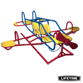 Lifetime 8 Ft. x 7.6 Ft. Ace Flyer Teeter-Totter (Primary Colors)