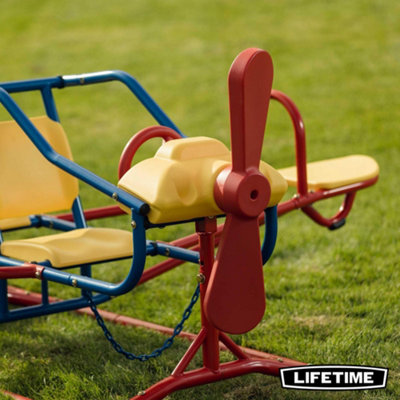 Lifetime 8 Ft. x 7.6 Ft. Ace Flyer Teeter-Totter (Primary Colors)