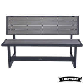 Lifetime Harbor Gray Convertible Bench