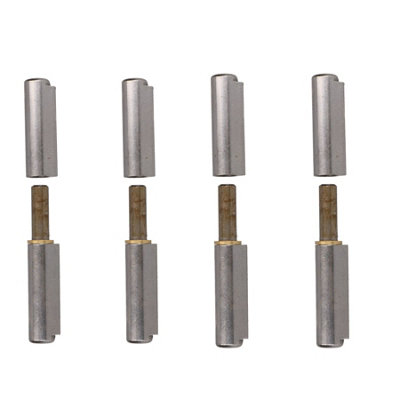 Lift Off Bullet Hinge Weld On Brass Bush 18x135mm Heavy Duty Door Hatch 4PK