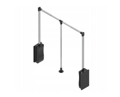LIFTER pull-down wardrobe rail - 645-930mm