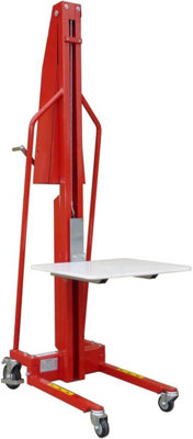 LiftMate Manual Winch Lifter (up to 200kg / 1.5m), Heavy Duty Hand Stacker Truck