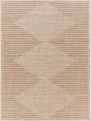 LIGAIA In- & Outdoor Global Jute-Look Brown Area Rug 160 x 213 cm