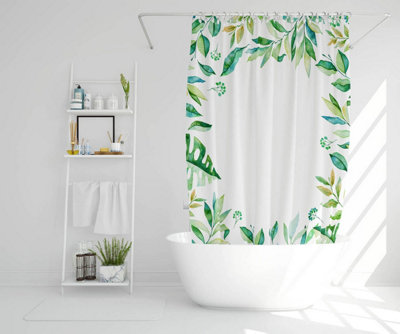 Light Botanical Leaves (Shower Curtain) / Default Title Price Comparisons | Compare The Build