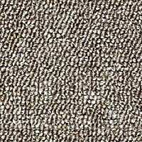 Light Brown Carpet Tiles For Contract, Office, Shop, Home, 3mm Thick Tufted Loop Pile, 5m² 20 Tiles Per Box