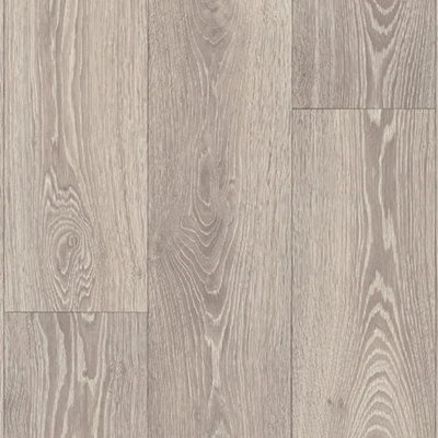 Light Brown Wood Effect Anti-Slip Vinyl Flooring For LivingRoom, Kitchen, 2.8mm Cushion Backed Vinyl-2m(6'6") X 3m(9'9")-6m²