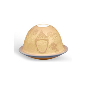 Light Glow Dome Tealight Holder Zen Aura