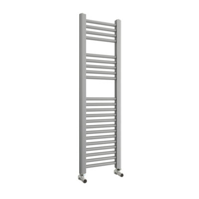 Light Grey 300 x 1120mm Bathroom Towel Warmer Ladder Rail